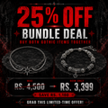 Celestial Wing Necklace & Black Beaded Bracelet Bundle – 25% OFF