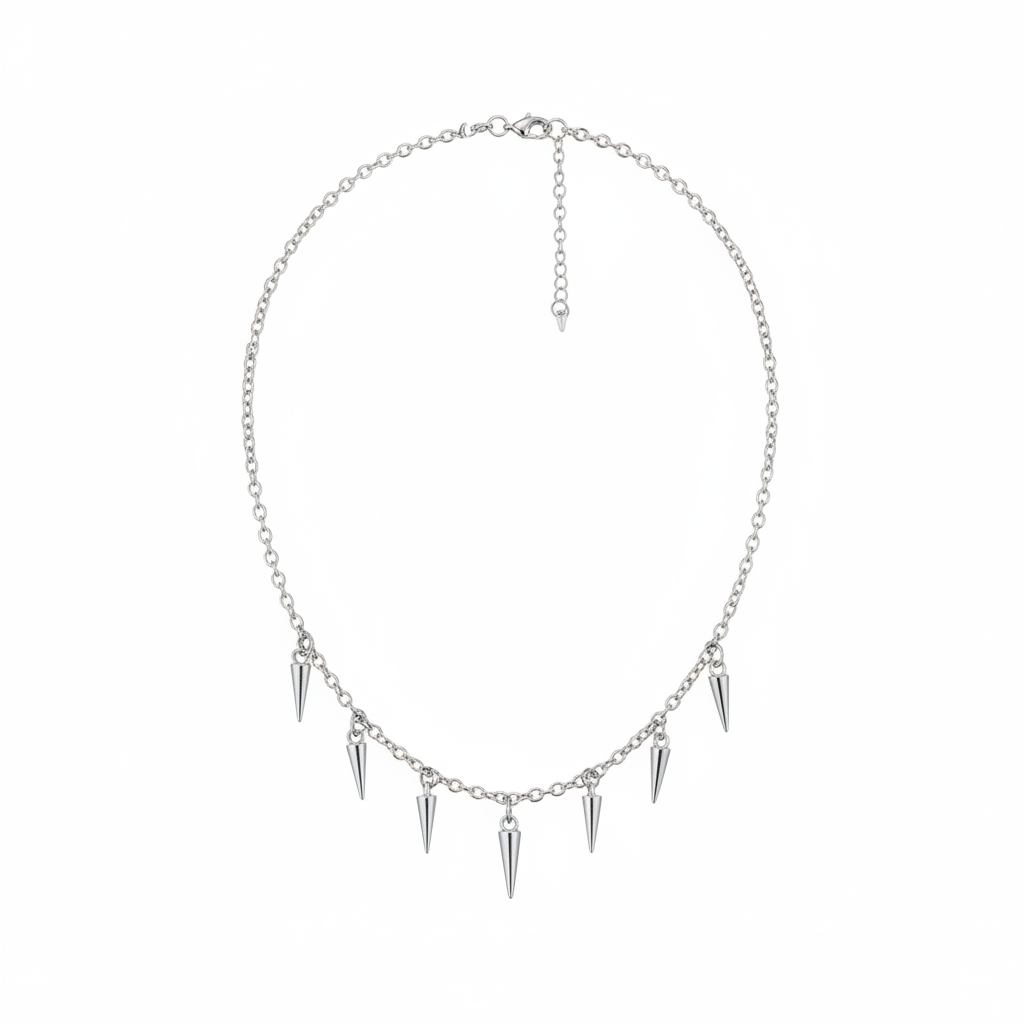 Midnight Thorn Spike Choker