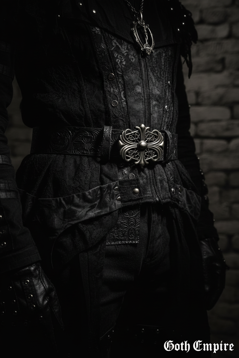 Dark Cross Gothic Belt