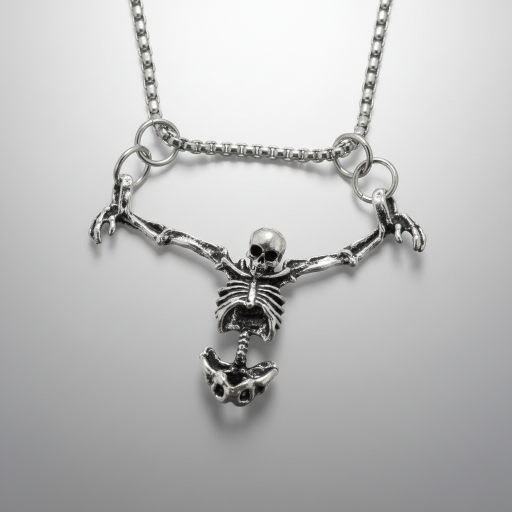 Gravebound Skeleton Necklace