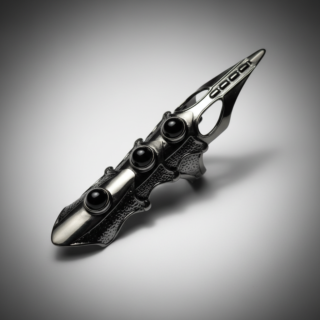 Shadow Fang Gothic Armor Ring