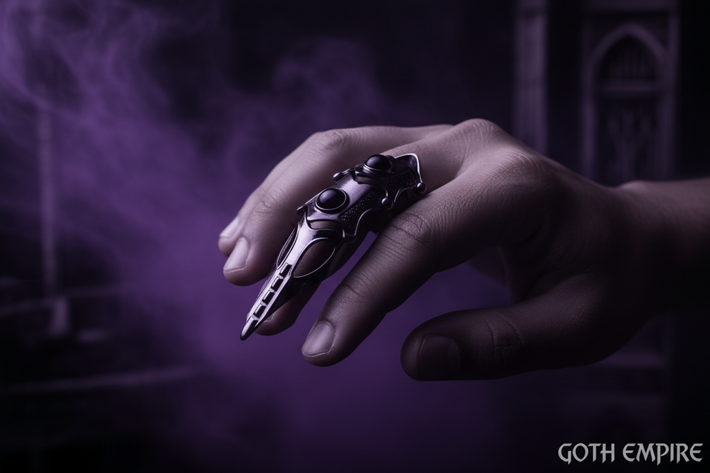 Shadow Fang Gothic Armor Ring