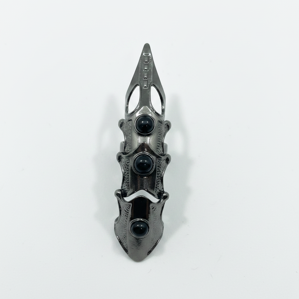 Shadow Fang Gothic Armor Ring