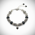 Gothic Noir Beaded Bracelet