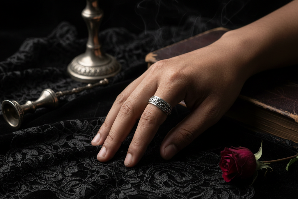 Ouroboros Snake Band Ring