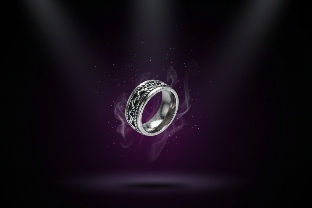 Ouroboros Snake Band Ring