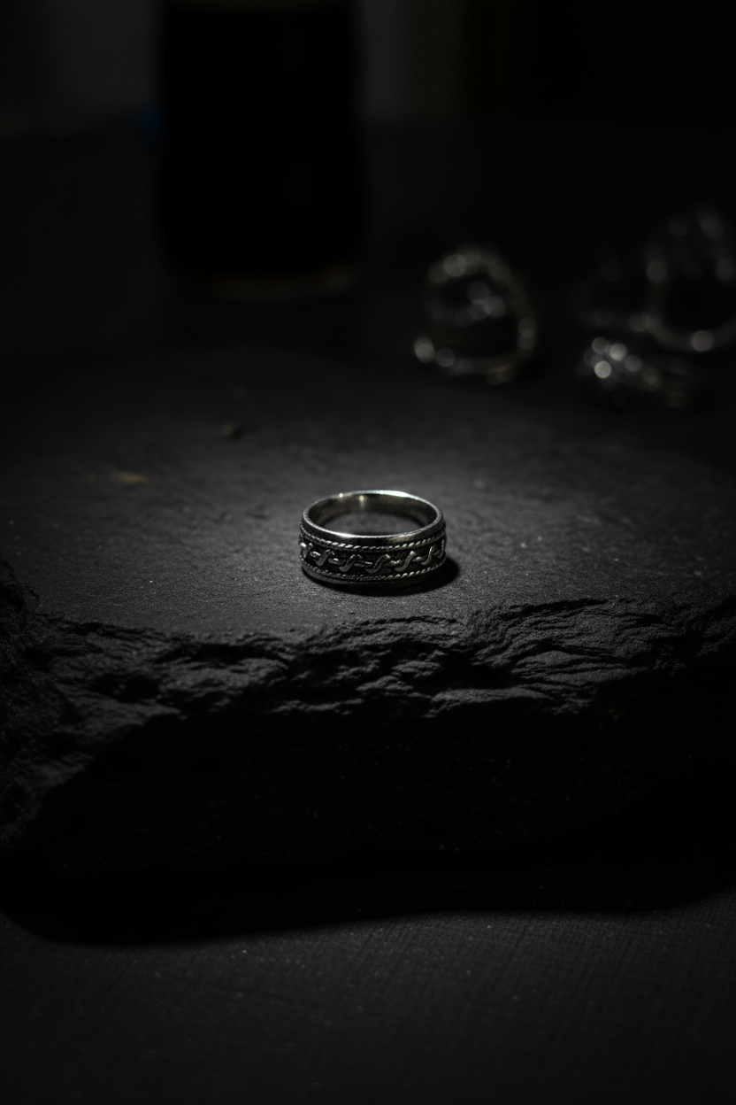 Ouroboros Snake Band Ring