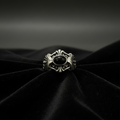Vintage Onyx Gothic Ring