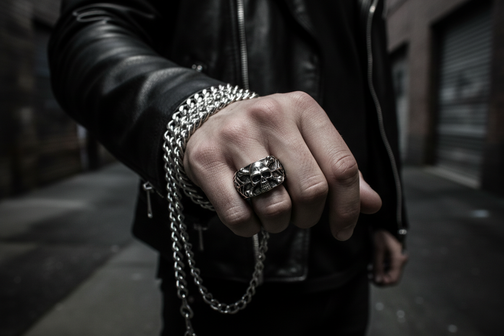 Memento Mori Signet Ring