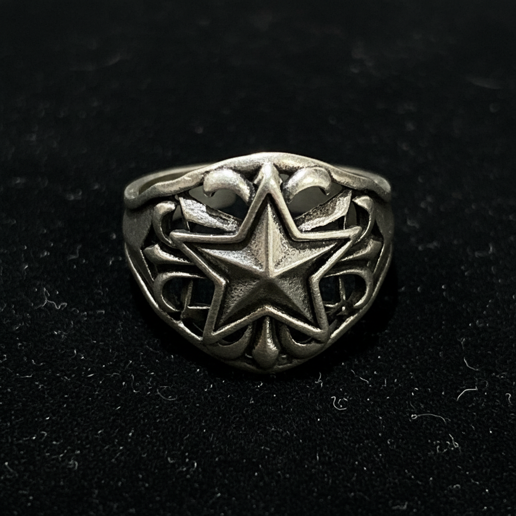 The Astral Crest Ring(ADJUSTABLE)