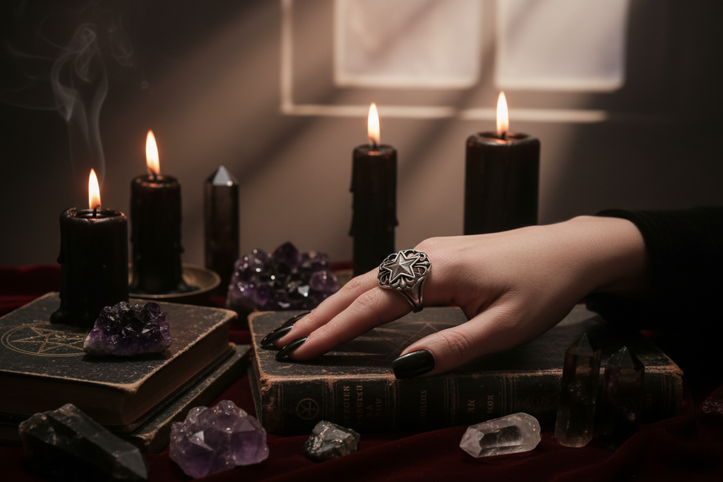The Astral Crest Ring(ADJUSTABLE)
