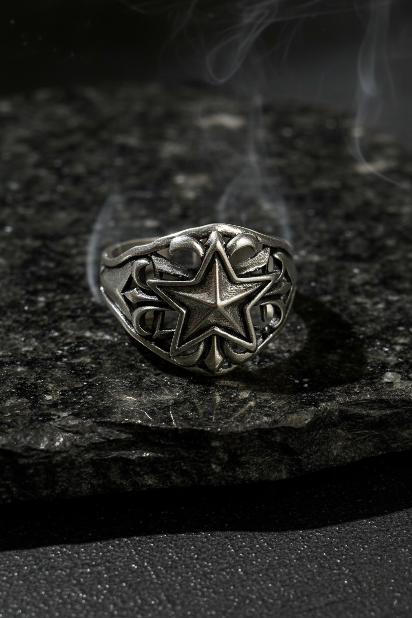 The Astral Crest Ring(ADJUSTABLE)