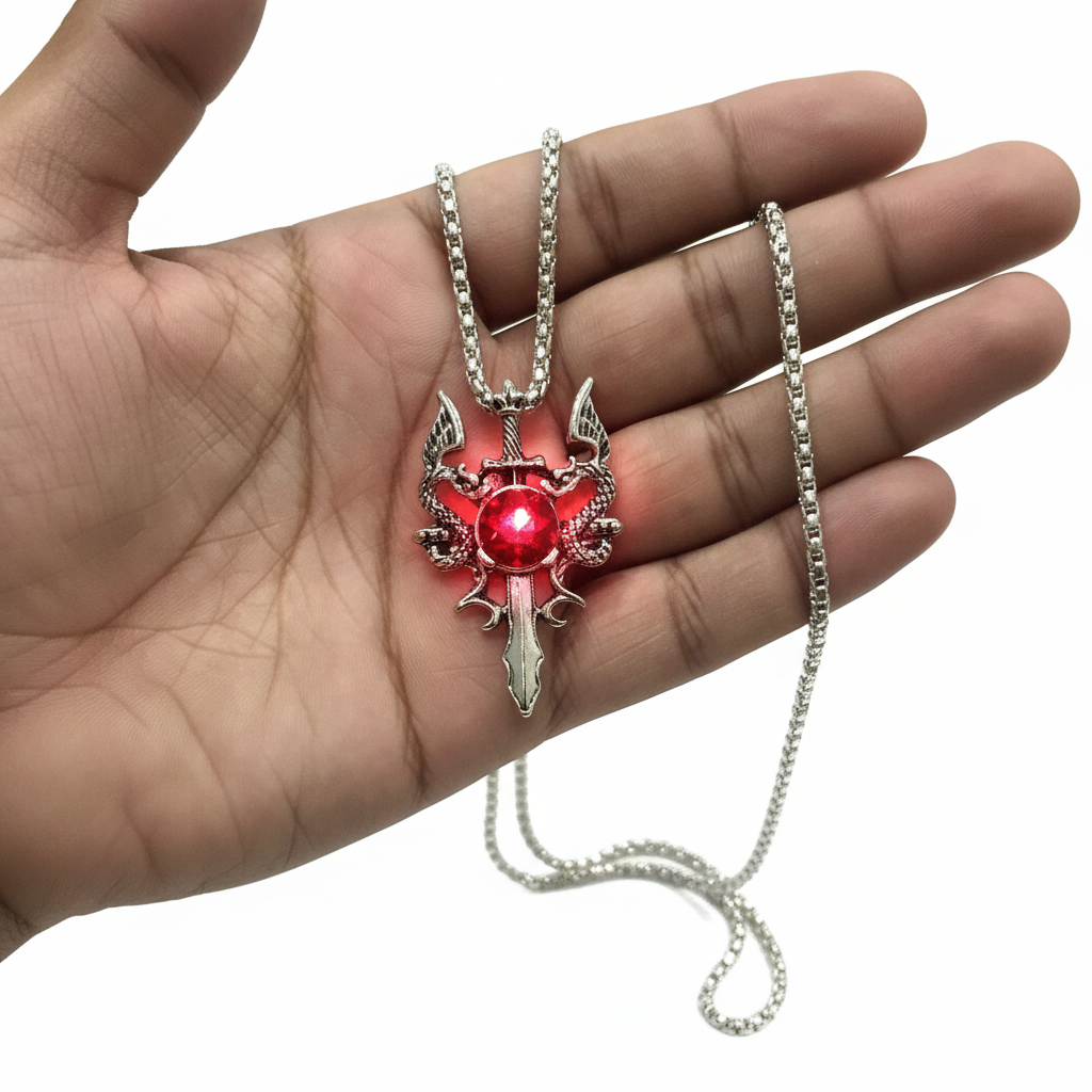 Dragonblade Ruby Necklace