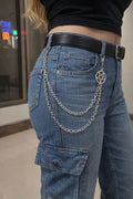 Pentagram Street Wallet Chain